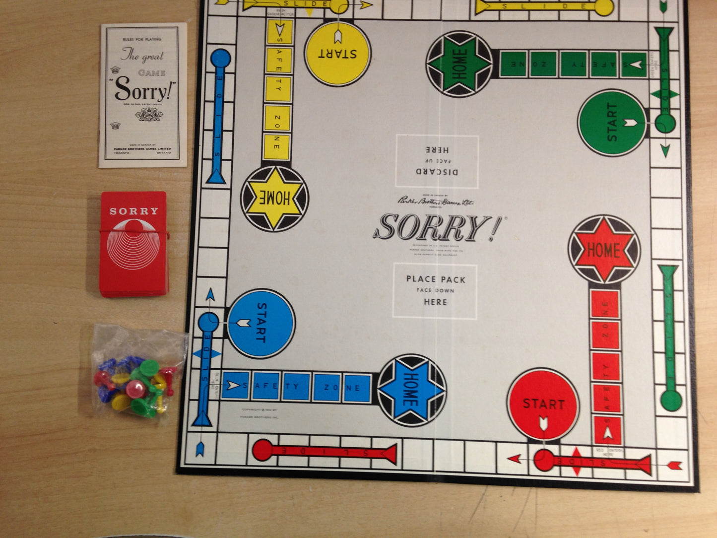 Y Game Sorry Vintage 1964 As New Complete Excellent Condition