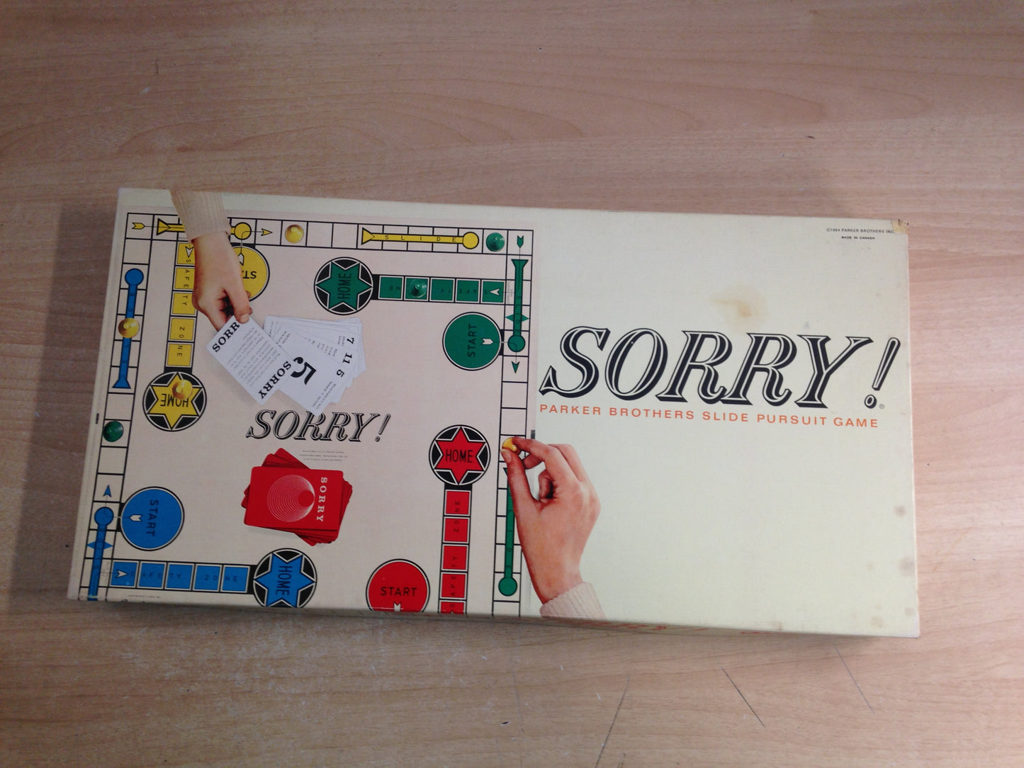Y Game Sorry Vintage 1964 As New Complete Excellent Condition