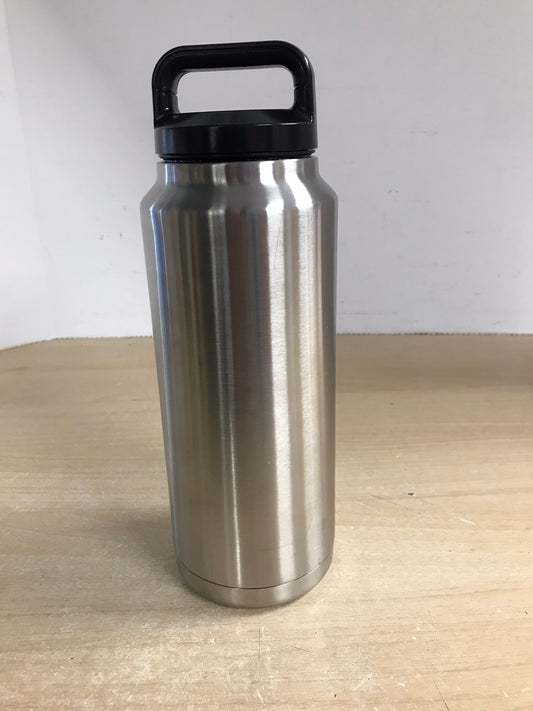 Yeti X Large Great For Camping Fishing  Rambler 36 oz -1 Litre Stainless Steel As New Only Used For Water  Mint Condition