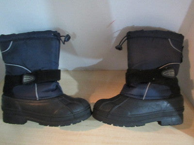 Winter Boots Child Size 6 Youth Joe Navy and Black